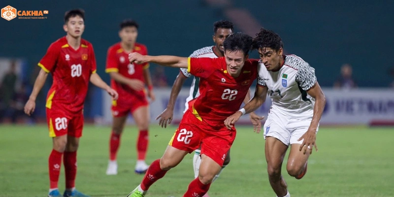 Việt Nam vs Bangladesh cầu thủ Việt Nam ăn mừng bàn thắng trước Bangladesh